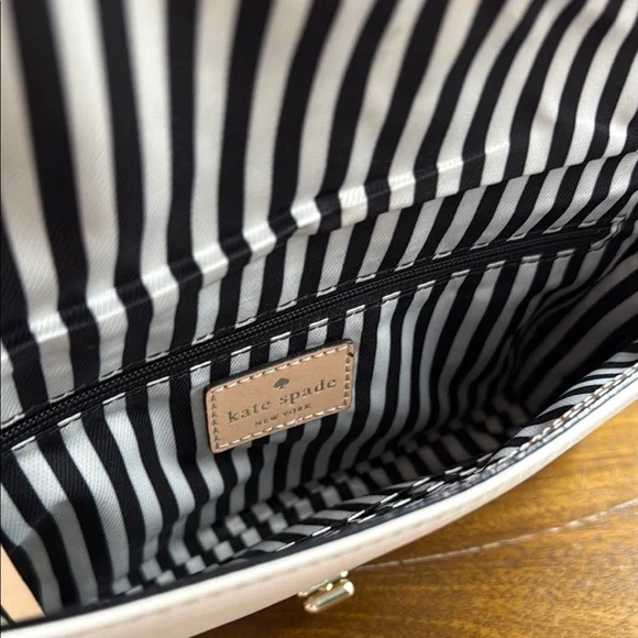 Kate Spade Cream Leather Crossbody - Picture 8 of 12